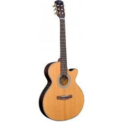 CLEC999-LE Dowina klasick gitara s vrezom a elektronikou