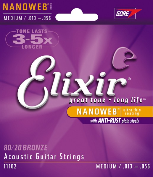 Elixir 11102 - struny na akustick gitaru 013-056