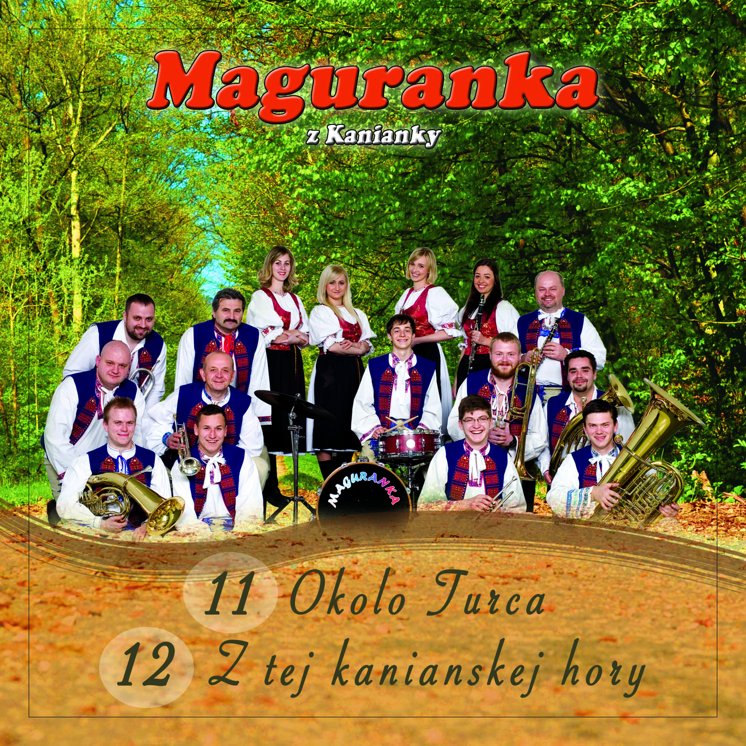 Maguranka CD11,12 - Okolo Turca,Z tej Kanianskej hory